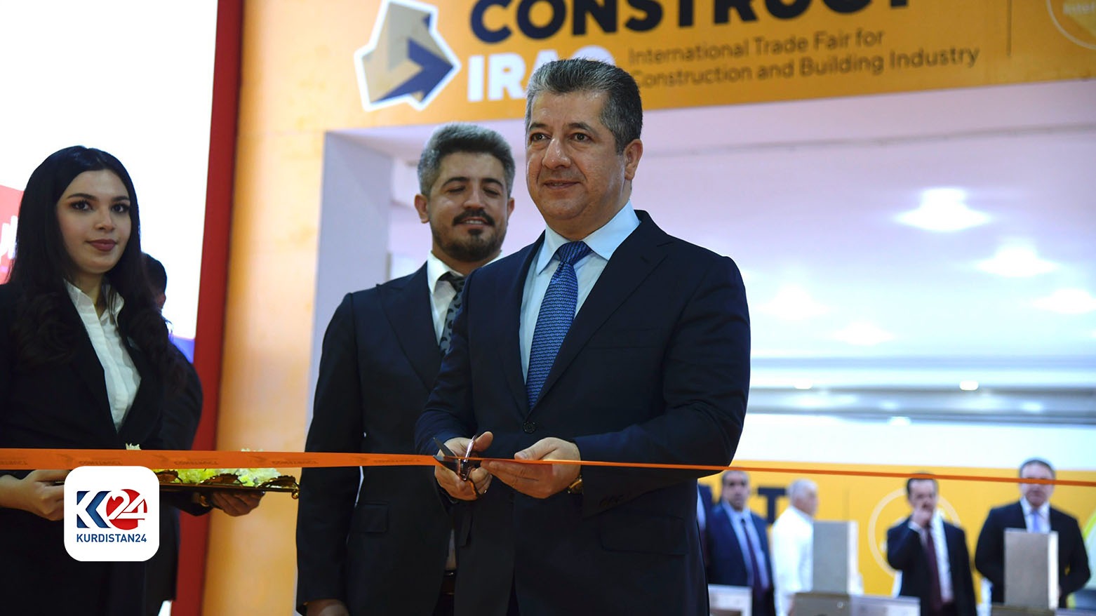 رئيس حكومة إقليم كوردستان يفتتح المعرض الدولي للبناء والإنشاءات